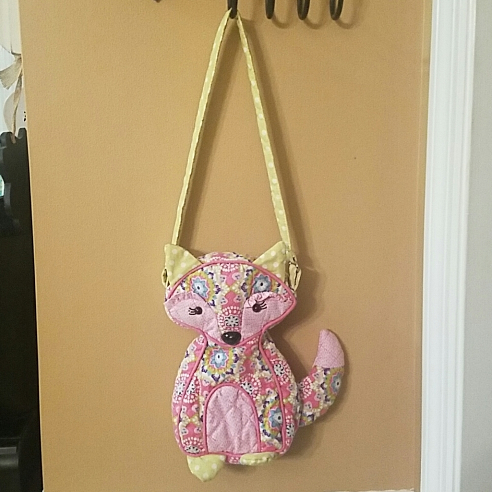 Pinky Fox Sillo Sak purse by Douglas Cuddle Toys